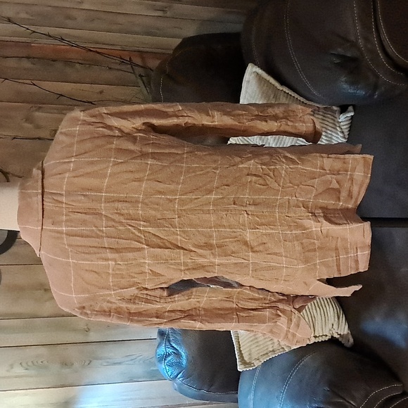 Madewell Pink Breezewoven Larsen Blazer Size XS Linen Casual Preppy Preowned - Picture 5 of 10